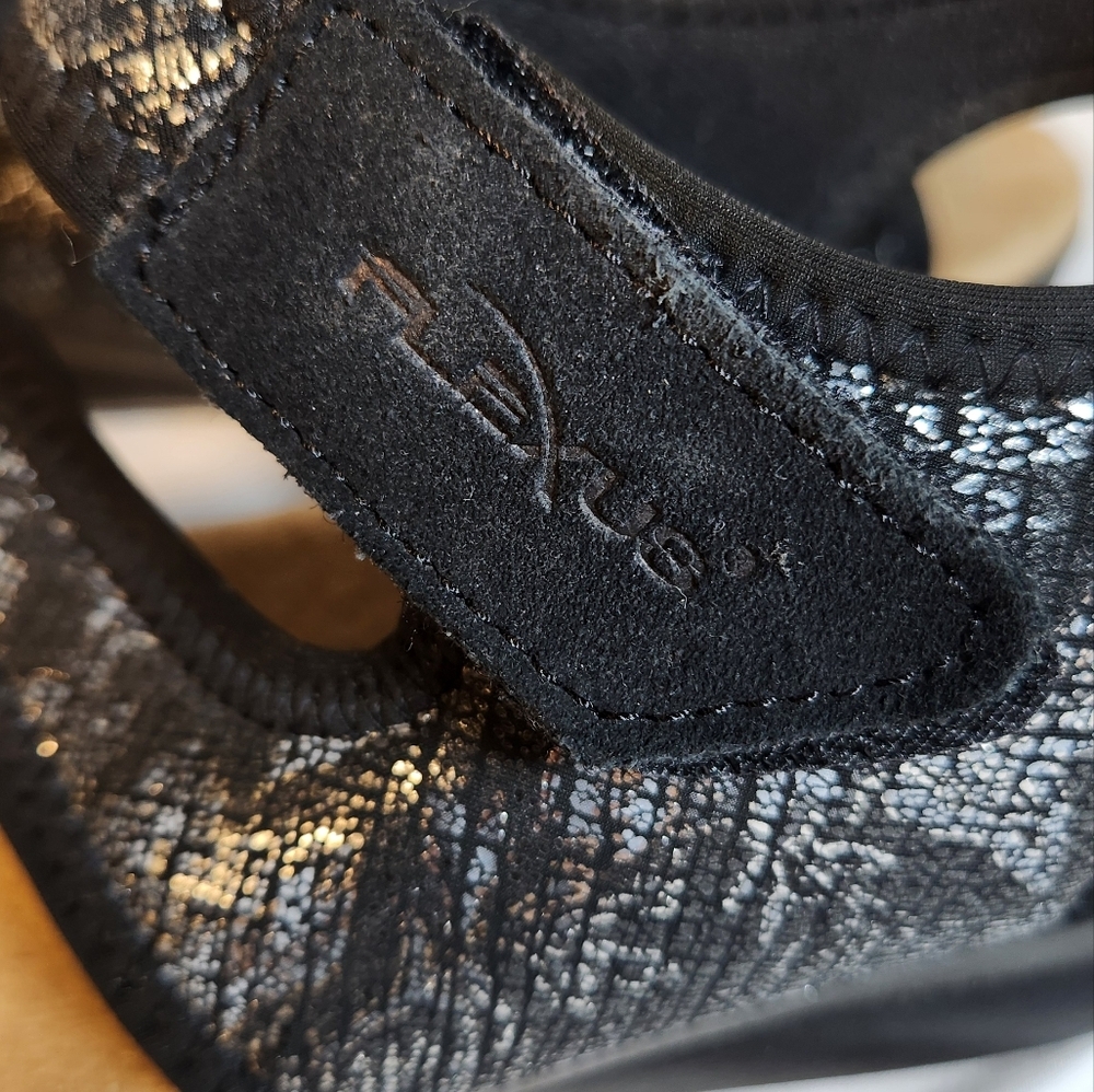 Flexus Anatomic By Spring Step Size 10 Black Meta… - image 7